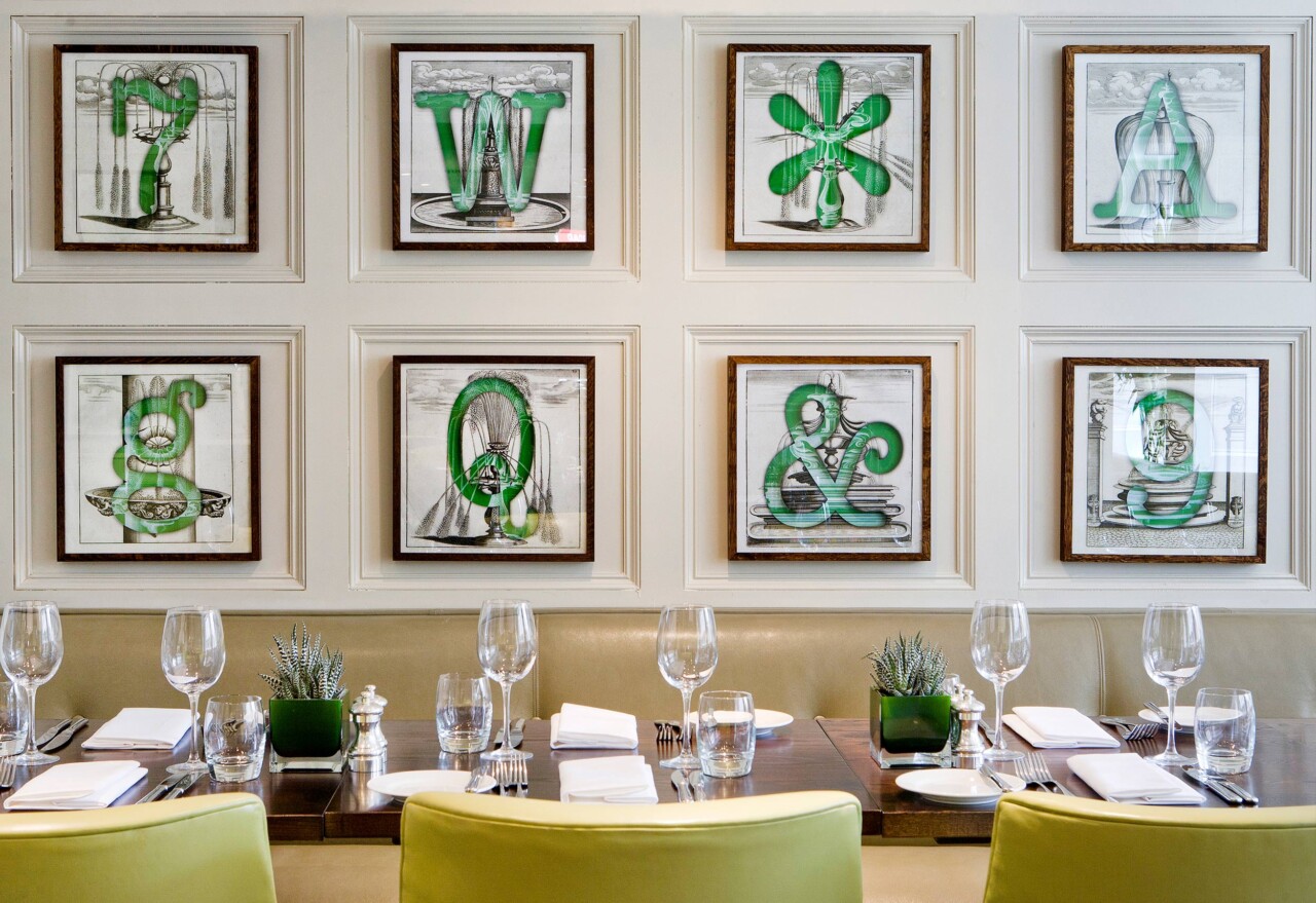 adam ellis studio london artwork framed chiswell street dining rooms barbican