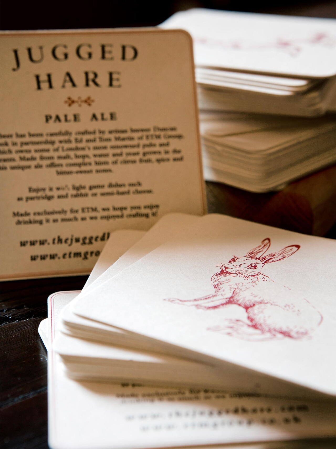 Jugged Hare branding and collateral design