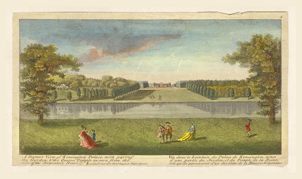 View of Kensington palace artwork
