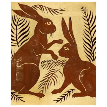 Pair of Hares image